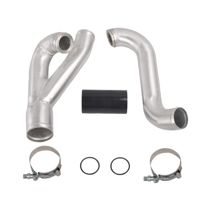 2" Aluminum Turbo Outlet Charge Pipe Kit For 2007-2013 BMW 335i 335is N54 3.0L