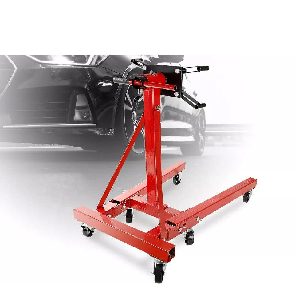 2000 LBS Engine Stand Folding Vehicle Engine Block Stand 360 Degree Head