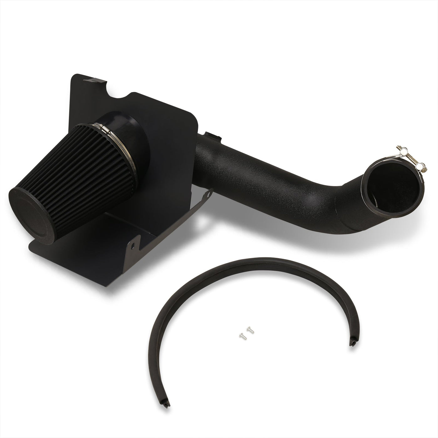 Chevrolet Silverado 2500HD 3500 2004-2005 / GMC Sierra 2004-2005 6.6L V8 Cold Air Intake Black + Heat Shield