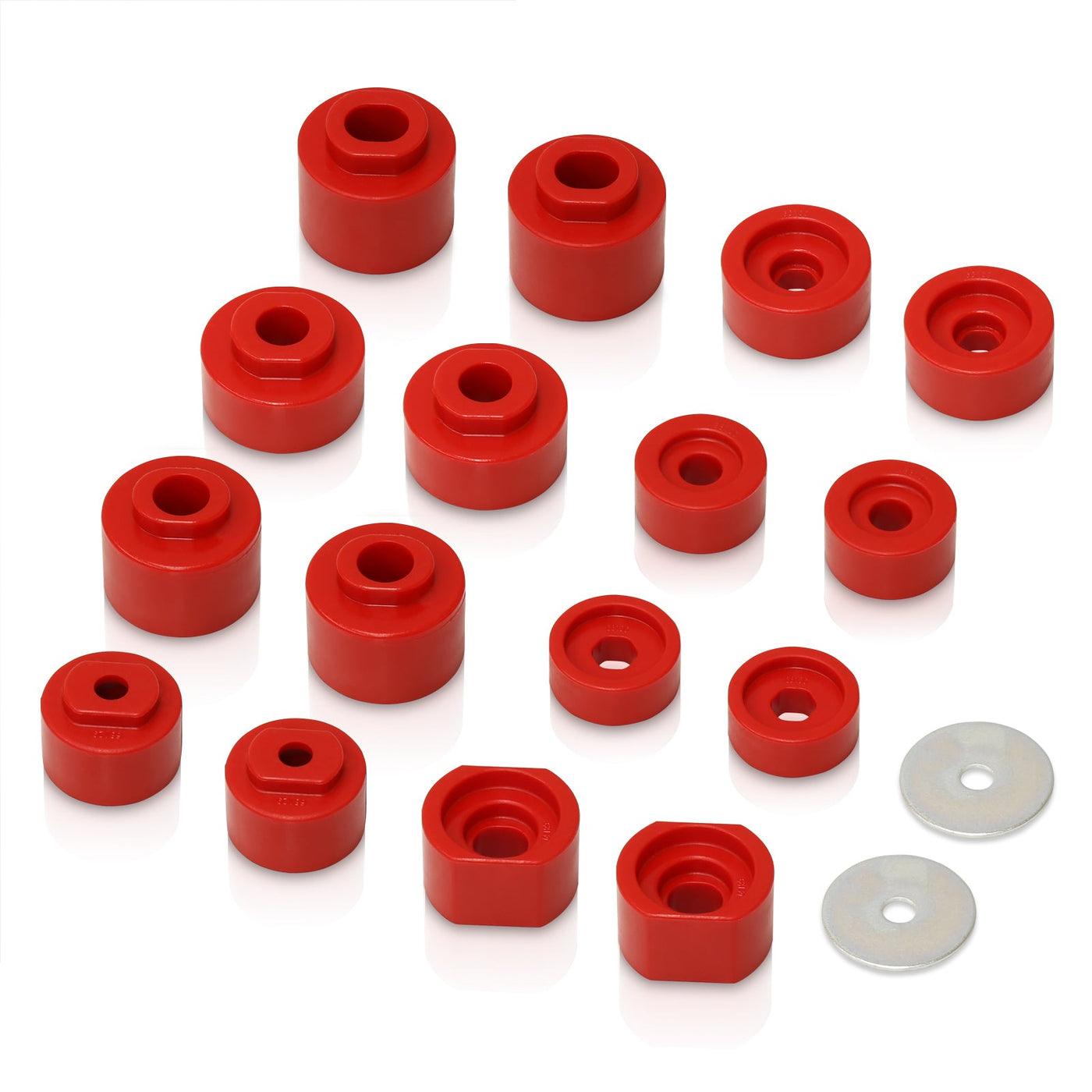 Ford Explorer Sport Trac 2001-2005 Body Mount Bushings Kit Red