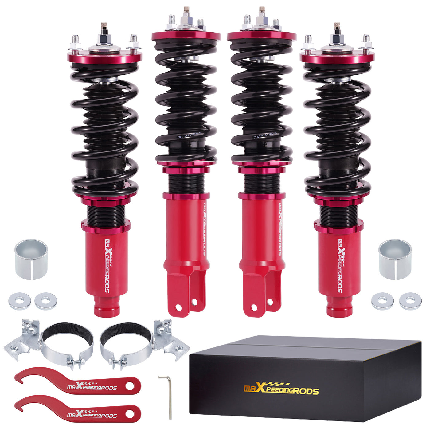 Full Assembly Coilovers Adjust Damper Shock Absorbers Honda CR-X del Sol 1992-1995 EG lowering kit