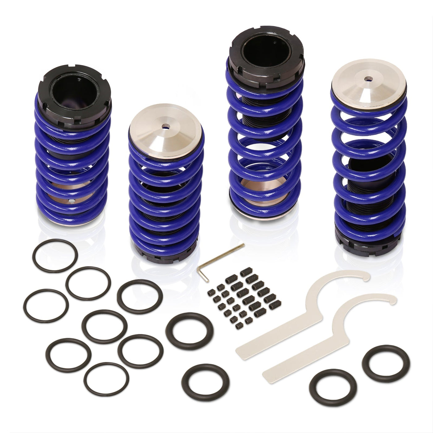 Hyundai Tiburon V6 2002-2005 Coilover Sleeves Kit Blue