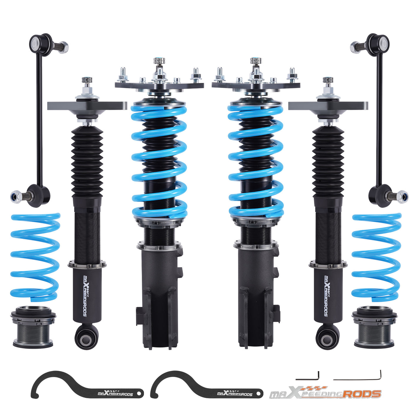 Hyundai Genesis Coupe 11-15 Adjustable Damper Coilover Strut Suspension Lowering Kit