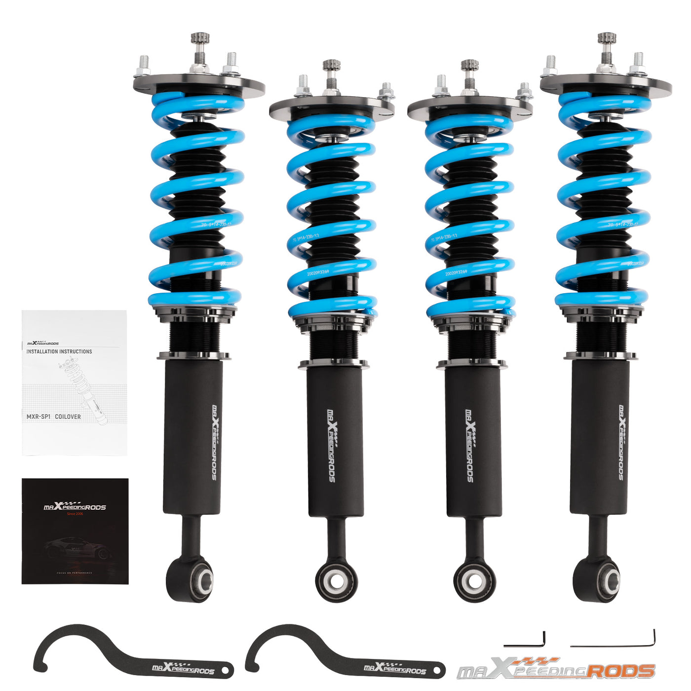 COT6 Coilovers Damper Adjustable LEXUS LS430 2001-2006 UCF30 lowering kit