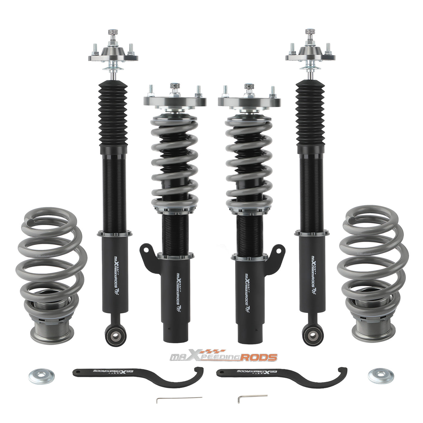 BMW E46 3 Series 320i 323i 325 330 RWD Upgraded T7 Coilovers Shock Kit lowering kit