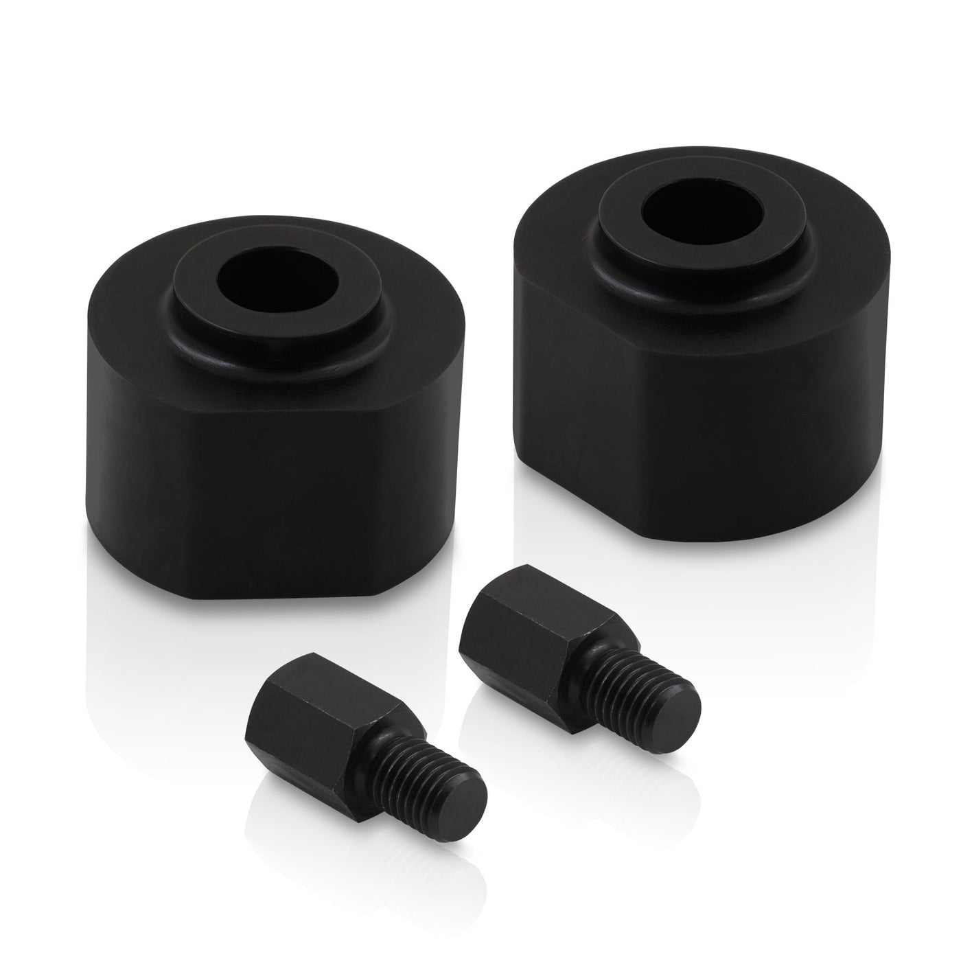 Ford F250 F350 Super Duty 2WD 1999-2020 / Ford Excursion 2WD 2000-2005 2.5" Front Leveling Kit Black with Stud Extender