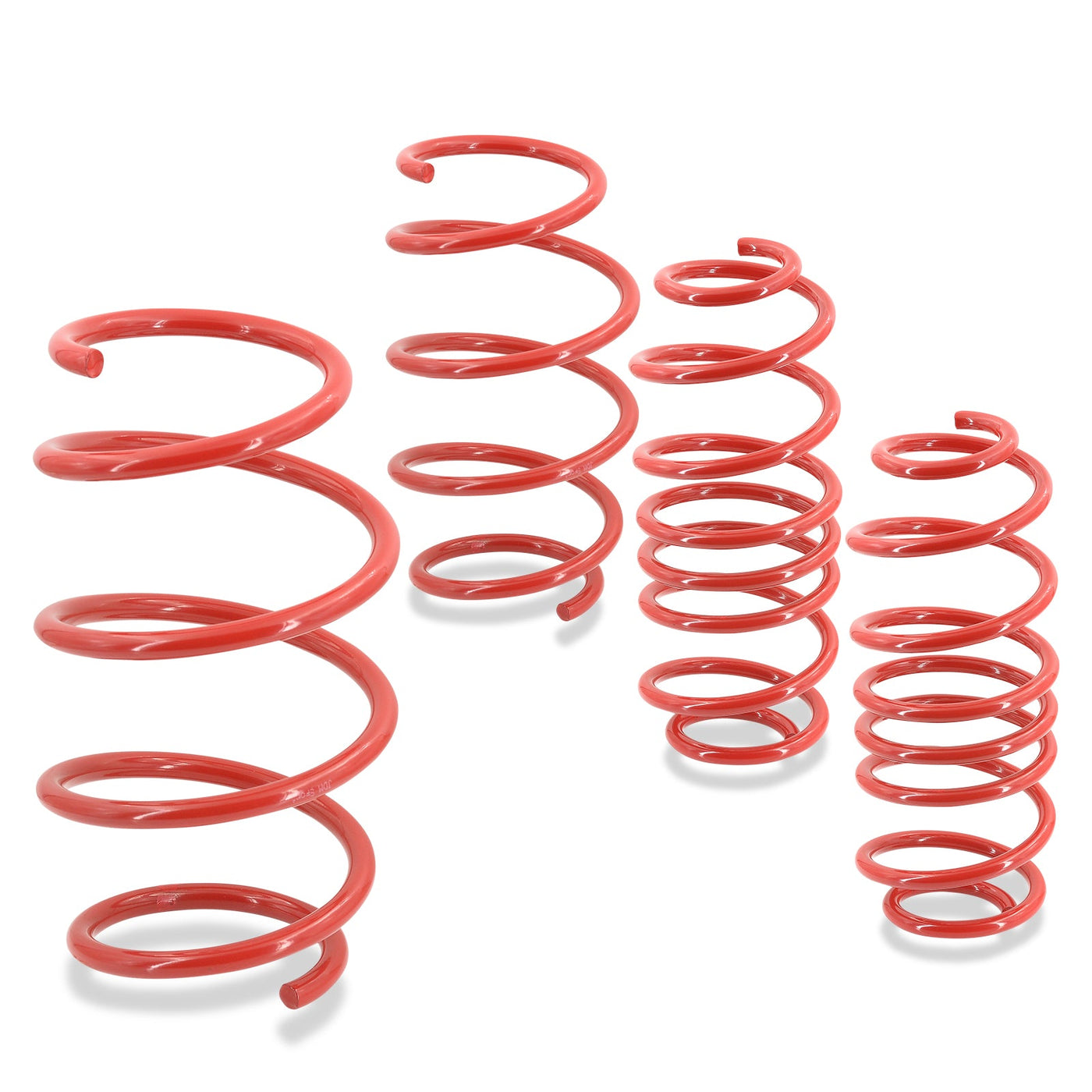 Mitsubishi Eclipse 1995-1999 / Eagle Talon 1995-1998 Lowering Springs Red (Front ~2.5" / Rear ~2.5")