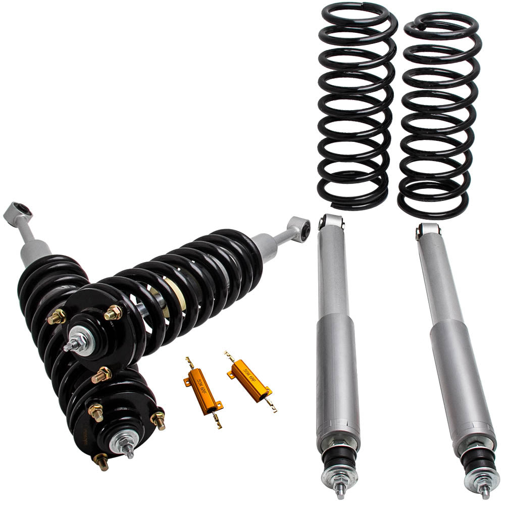 Lexus GX470 2003-2009 4 Wheel Air Suspension to Coil Springs Struts Shocks Kit lowering kit