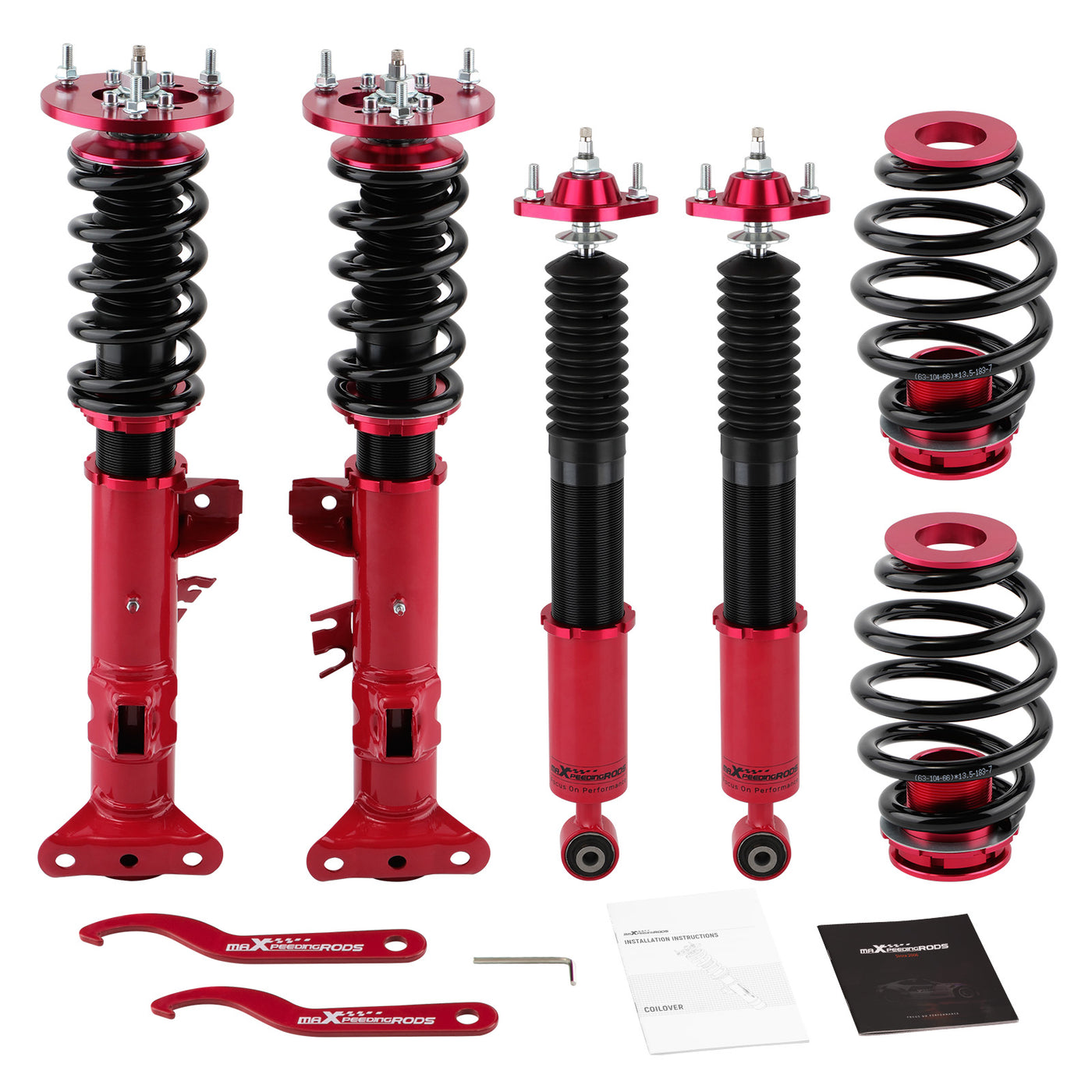 24 Ways Damper Height Adjustable Coilovers BMW sedan E36 1990-1998 lowering kit