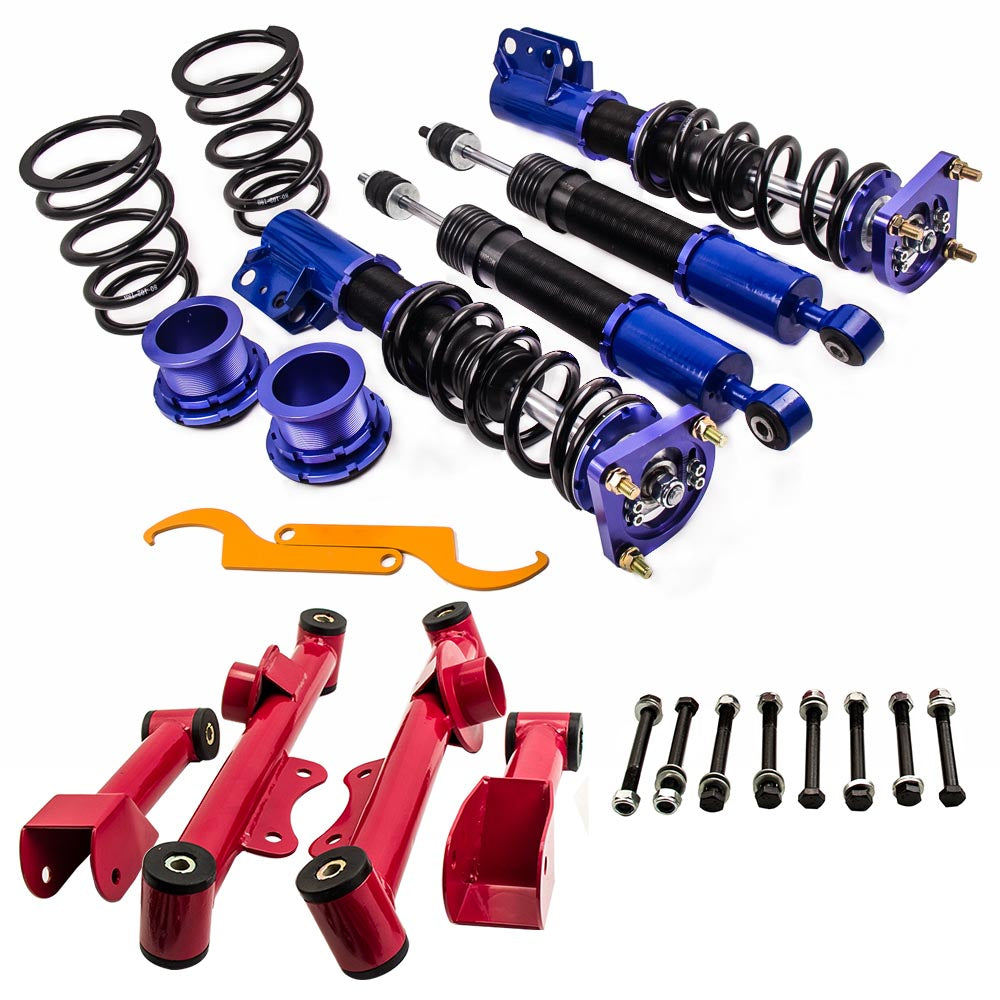 Ford Mustang 4th 94-04 Adj. Height + Control Arm Racing Coilovers Kits lowering kit