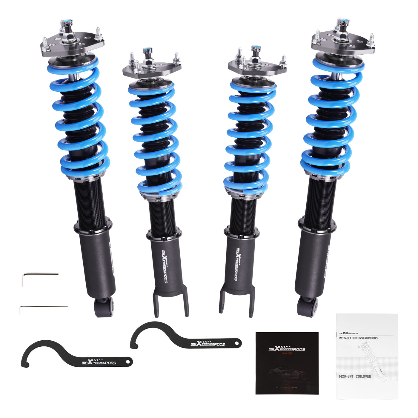 Infiniti Q50 2014-2023 RWD Coilovers 24 Way Suspension Lowering Kit