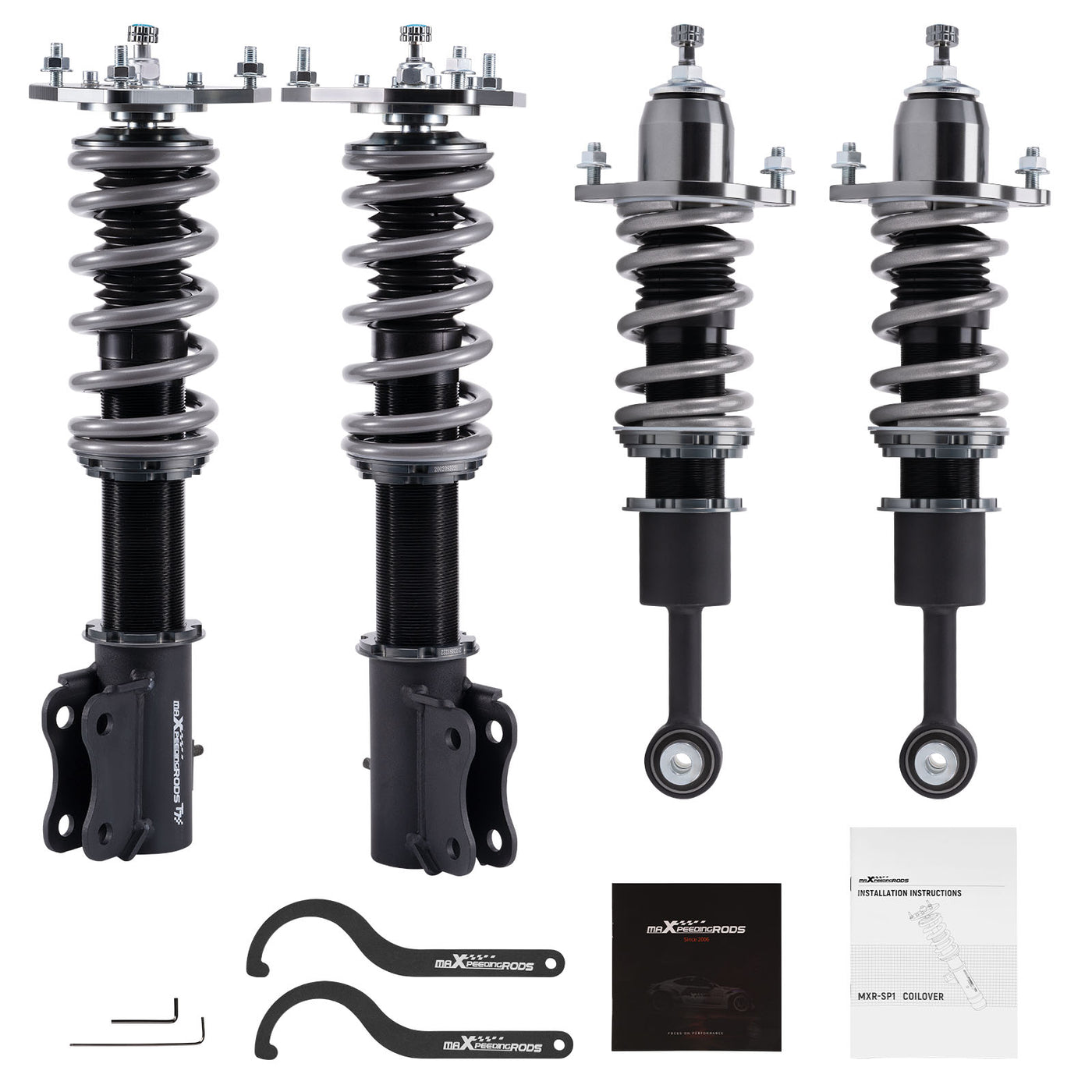 New COT7 Coilovers Suspension Kit Mitsubishi Lancer FWD 02-06 lowering kit