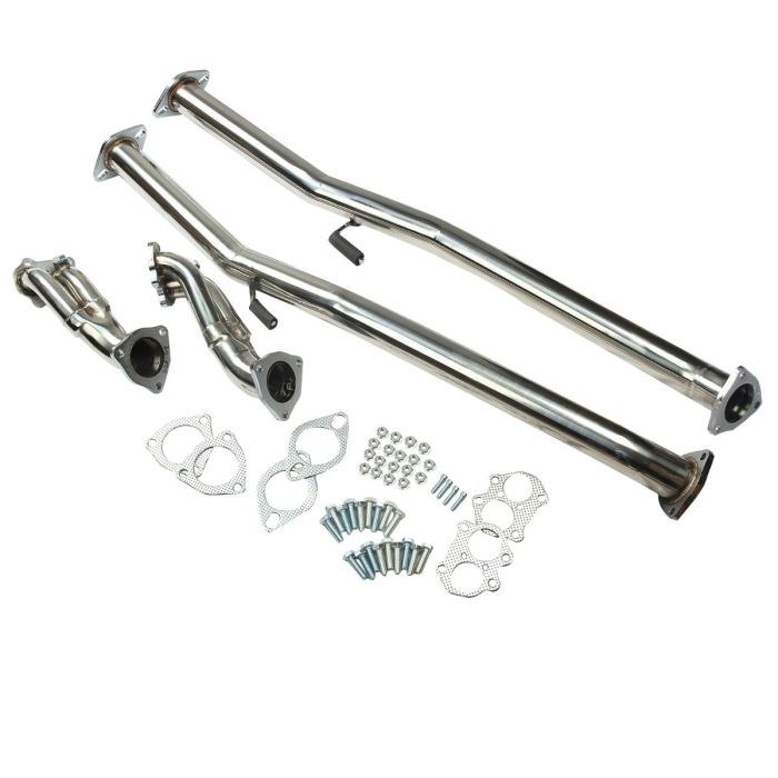 1990-1996 Nissan 300ZX Z32 Turbo 3.0L Stainless 2.25" Downpipe Exhaust VG30DETT