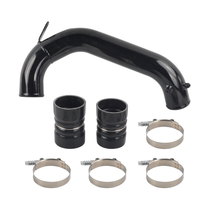 3" Cold Side Intercooler Pipe Boot Kit For 2008-2010 Ford 6.4 6.4L Powerstroke Diesel Black