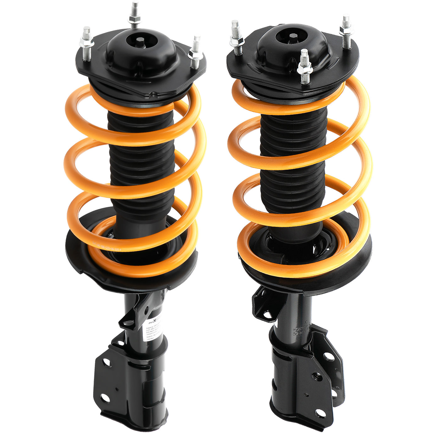 2 x Front Sport Complete Struts Coil Springs GMC Acadia Chevy Traverse lowering kit