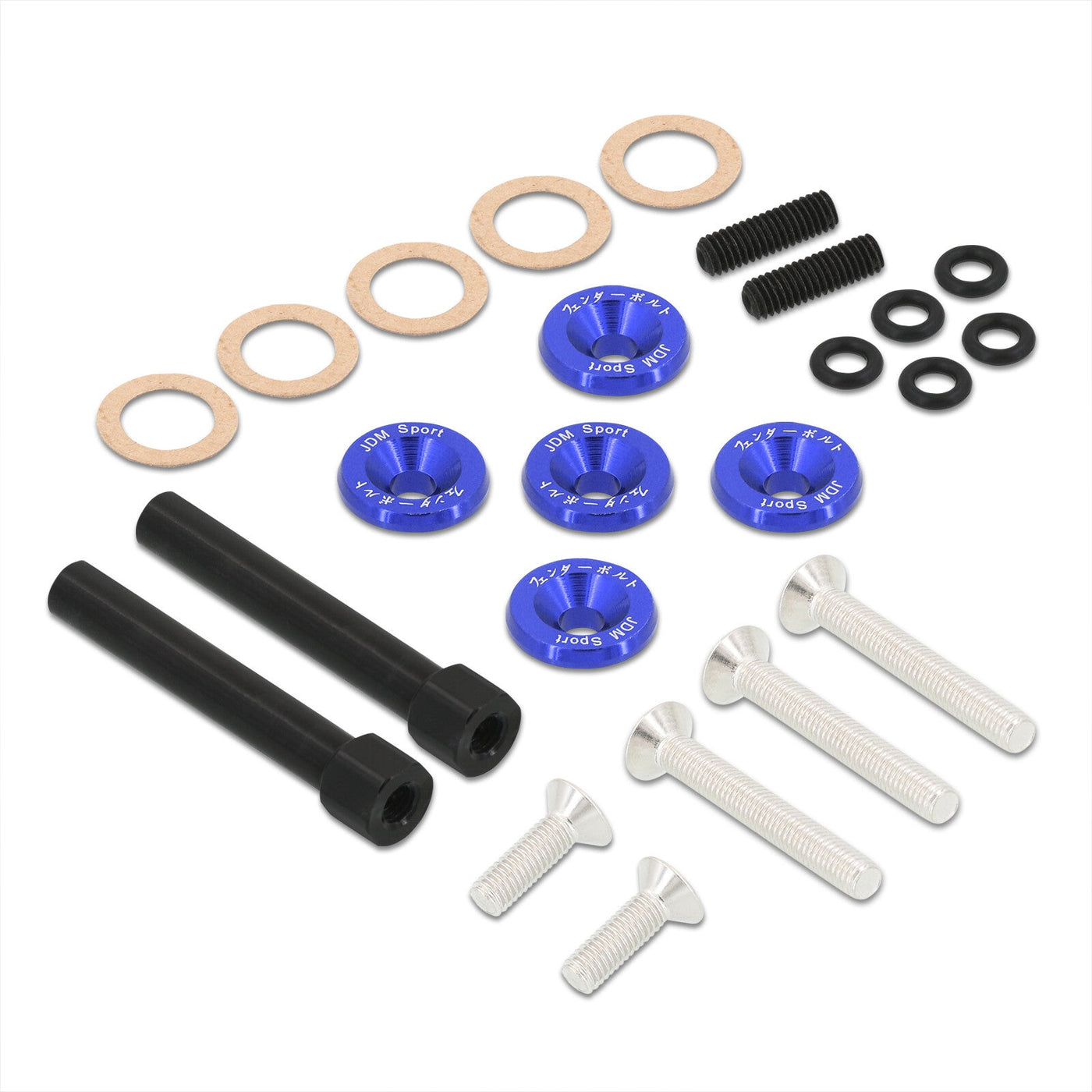 JDM Sport Acura Honda D-Series D15 D16 Low Profile Valve Cover Washers Bolt Kit Blue