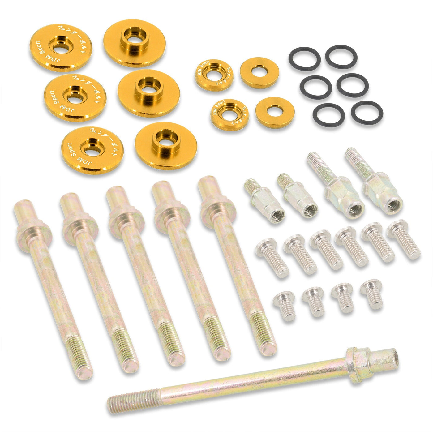 JDM Sport Acura Honda K-Series K20 K24 Low Profile Valve Cover Washers Bolt Kit Gold