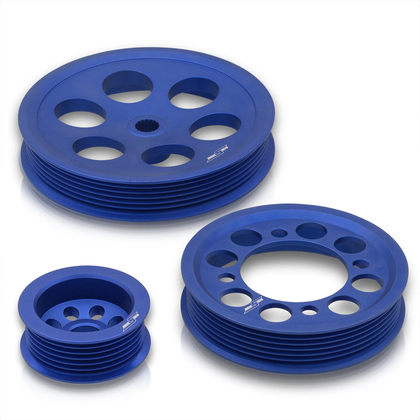 Toyota Supra 3.0L I6 Twin Turbo 1993-1998 Underdrive Crank Pulley Blue