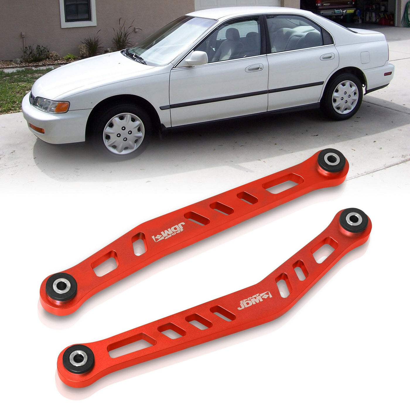 JDM Sport Honda Accord 1994-1997 Rear Lower Control Arms Red