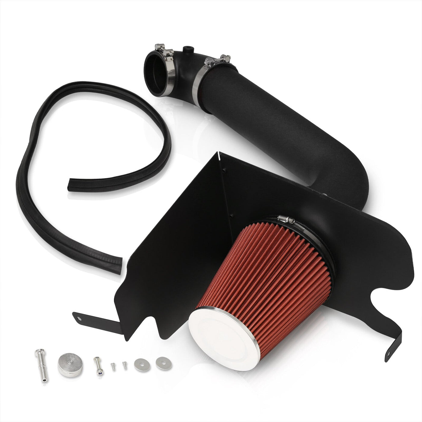 Ford F150 2004-2008 / Lincoln Mark LT 2006-2008 5.4L V8 Cold Air Intake Black + Heat Shield