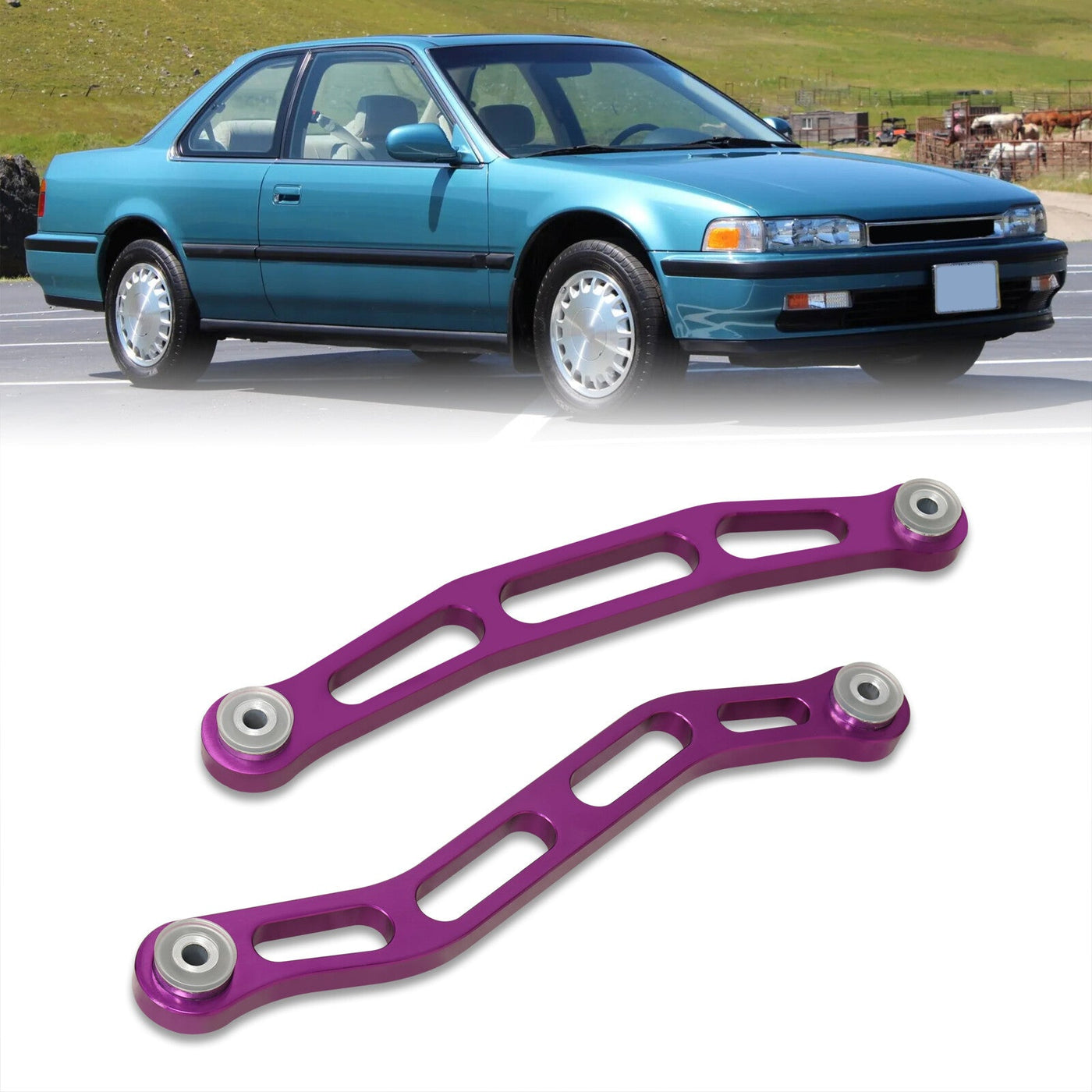 Honda Accord 1990-1993 Rear Lower Control Arms Purple