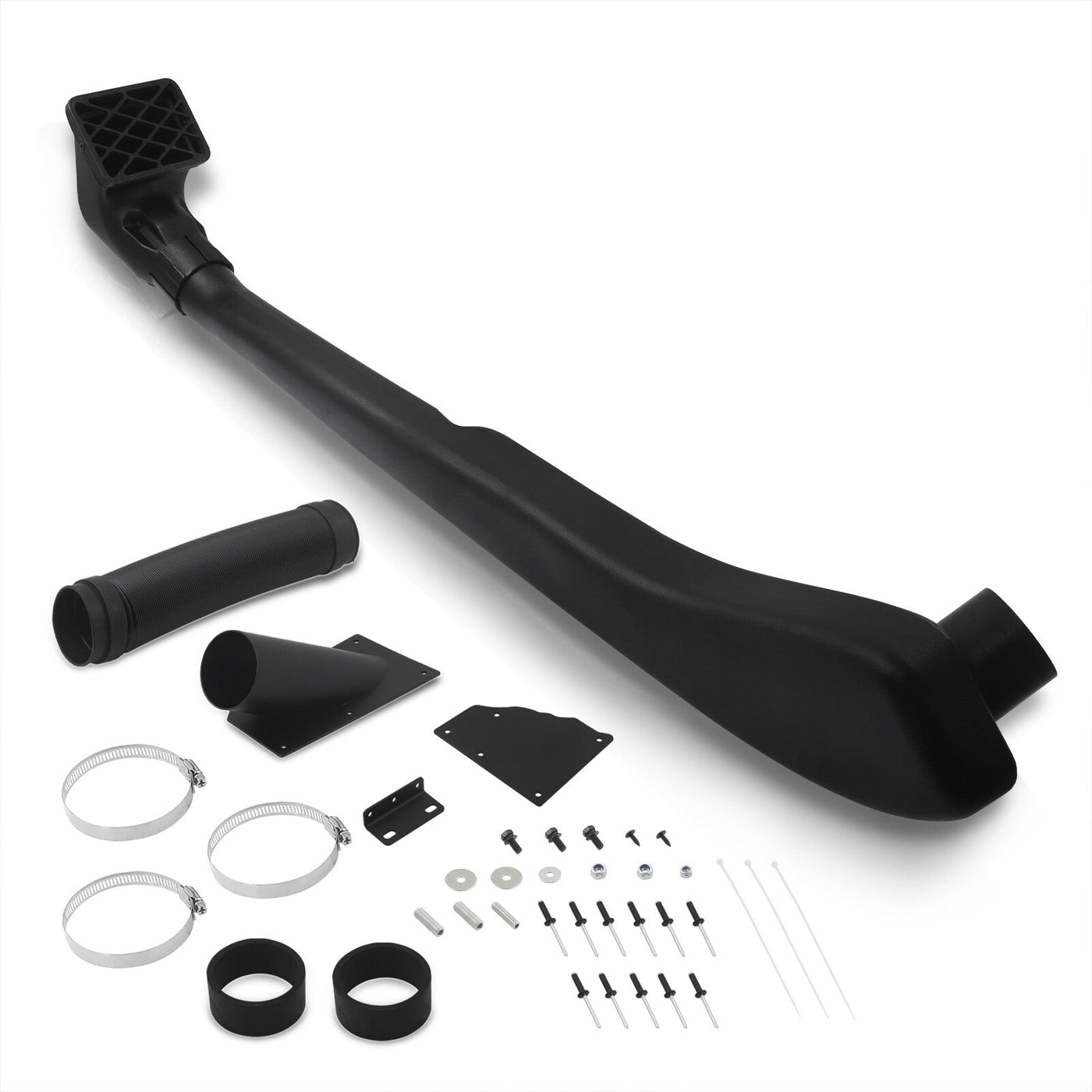 Jeep Wrangler TJ YJ 1999-2006 Off-Road Cold Air Snorkel Intake System Black