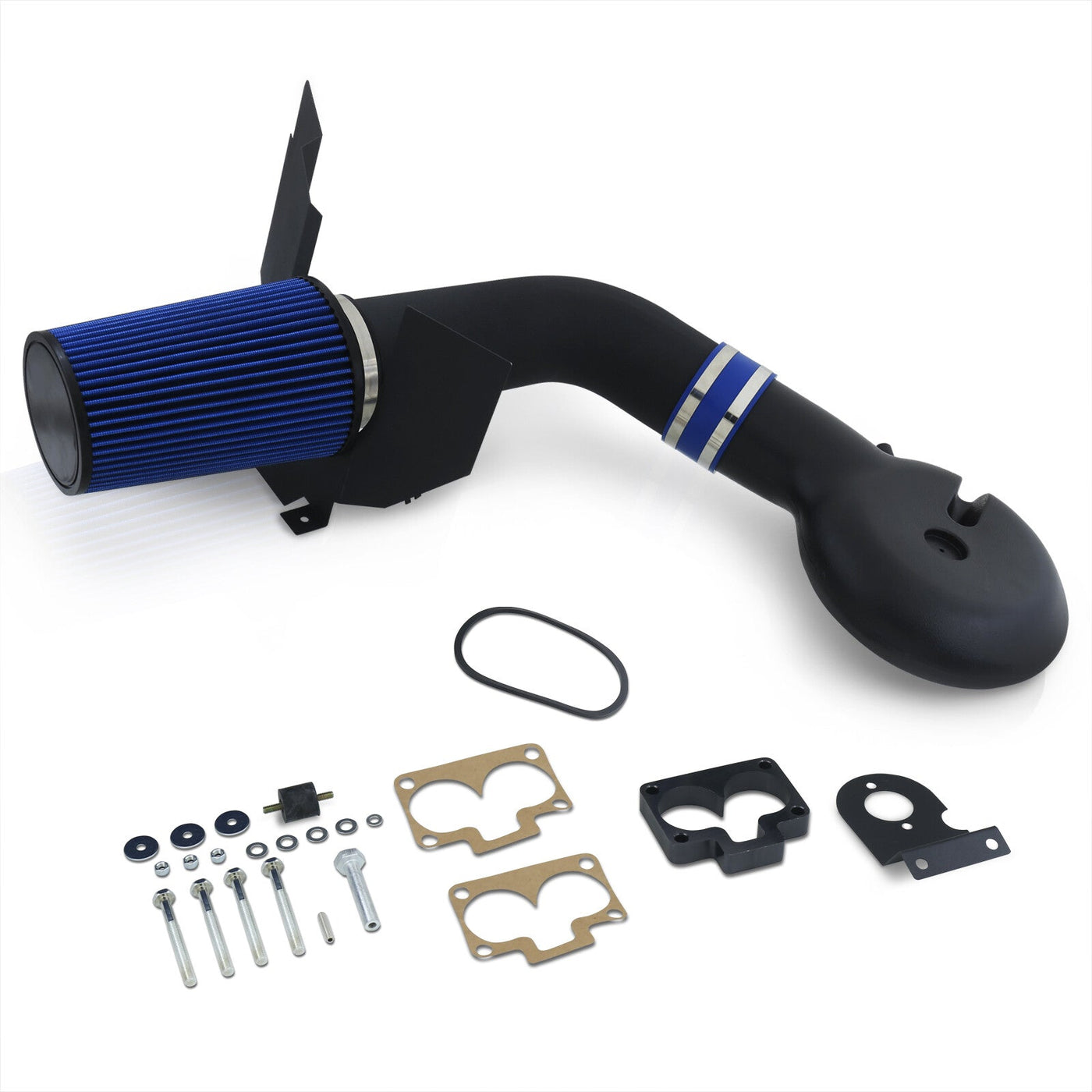 Dodge Durango 1997-1999 / Dakota 1998-2003 5.2L 5.9L V8 Cold Air Intake Black + Heat Shield