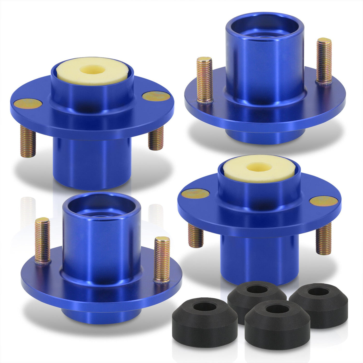 Acura Integra 1990-2001 / Honda Civic 1988-2000 / CRX 1988-1991 / Del Sol 1993-1997 Coilover Top Hats Blue (Left & Right)