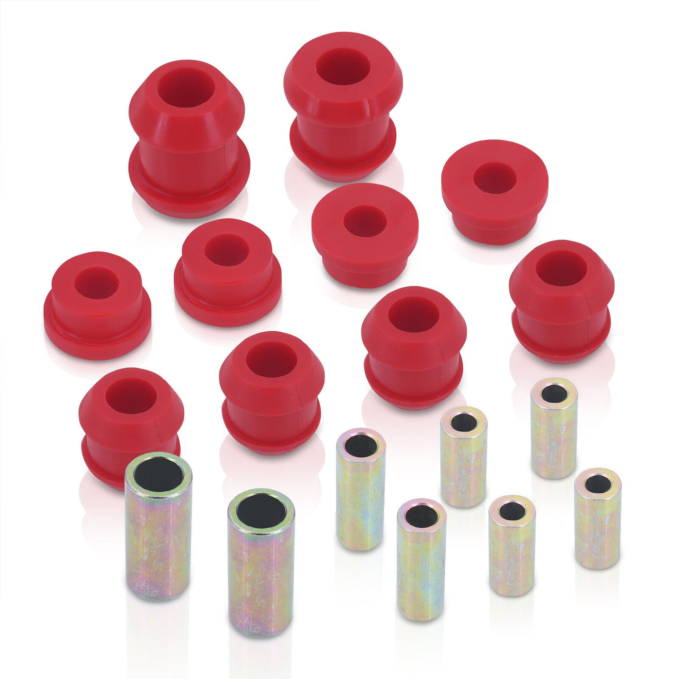 Acura Integra 1994-2001 / Honda Civic 1992-1995 / Del Sol 1993-1997 Front Upper & Lower Control Arm Bushings Kit Red