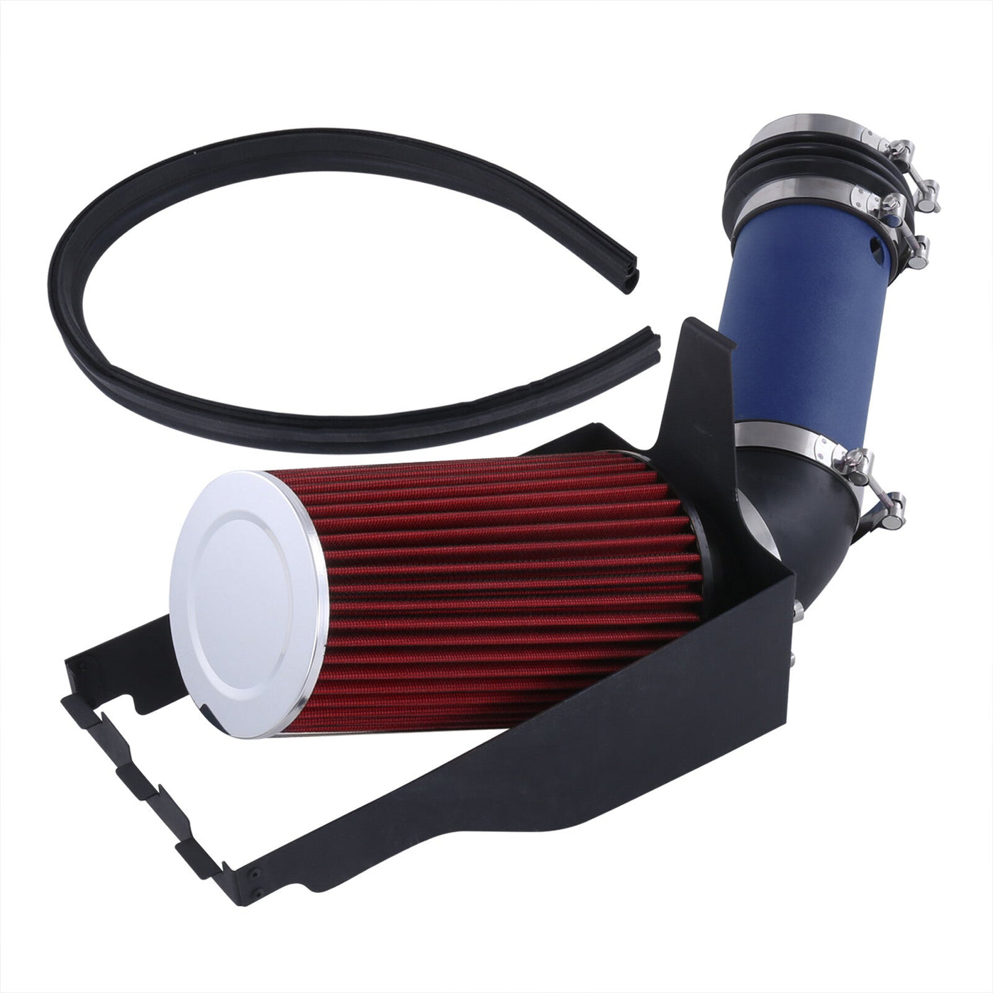 Ford F250 F350 F450 F550 Super Duty 1999-2003 / Excursuion 1999-2003 7.3L V8 Cold Air Intake Blue + Heat Shield