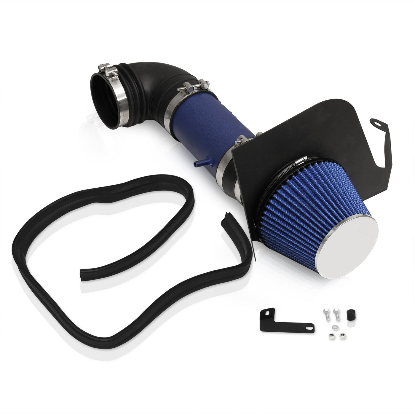 Cadillac CTS-V 5.7L V8 2004-2005 / CTS-V 6.0L V8 2006-2007 Cold Air Intake Blue + Heat Shield