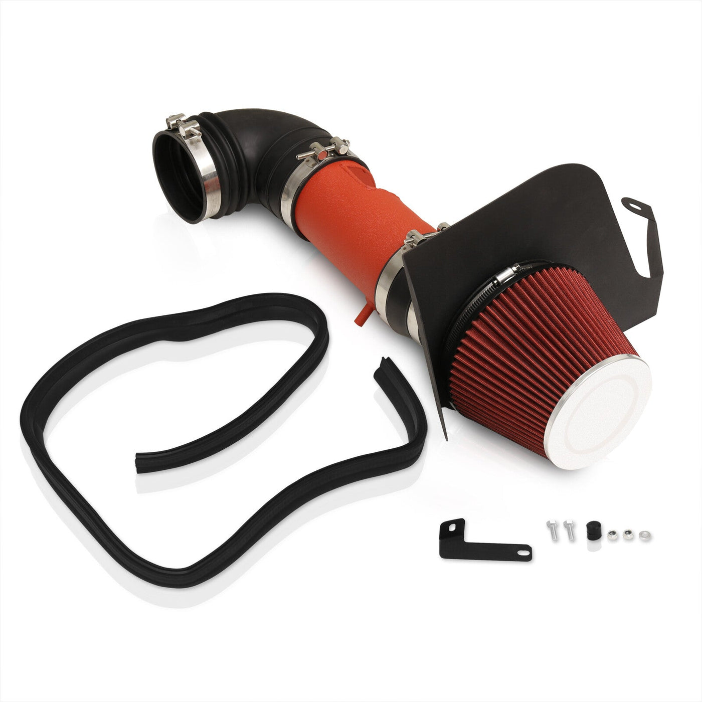 Cadillac CTS-V 5.7L V8 2004-2005 / CTS-V 6.0L V8 2006-2007 Cold Air Intake Red + Heat Shield