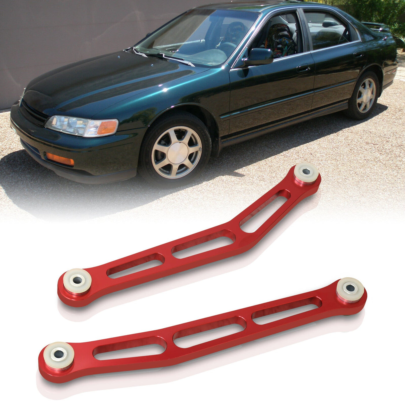 Honda Accord 1994-1997 Rear Lower Control Arms Red