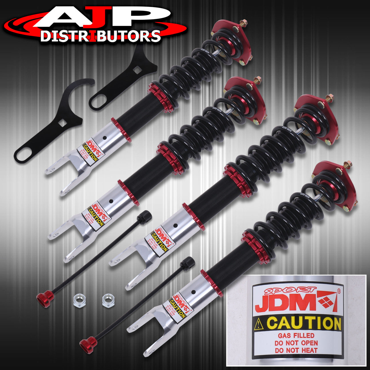 JDM Sport Mazda Miata MX5 2016-2021 32 Way Adjustable Coilovers Kit - Front: 6K / Rear: 4K