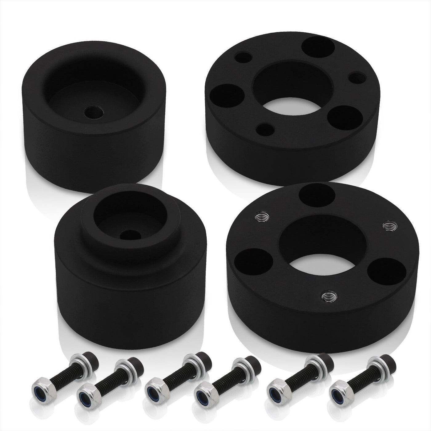 Dodge Ram 1500 2009-2021 4WD 3" Front 2" Rear Leveling Lift Kit Black