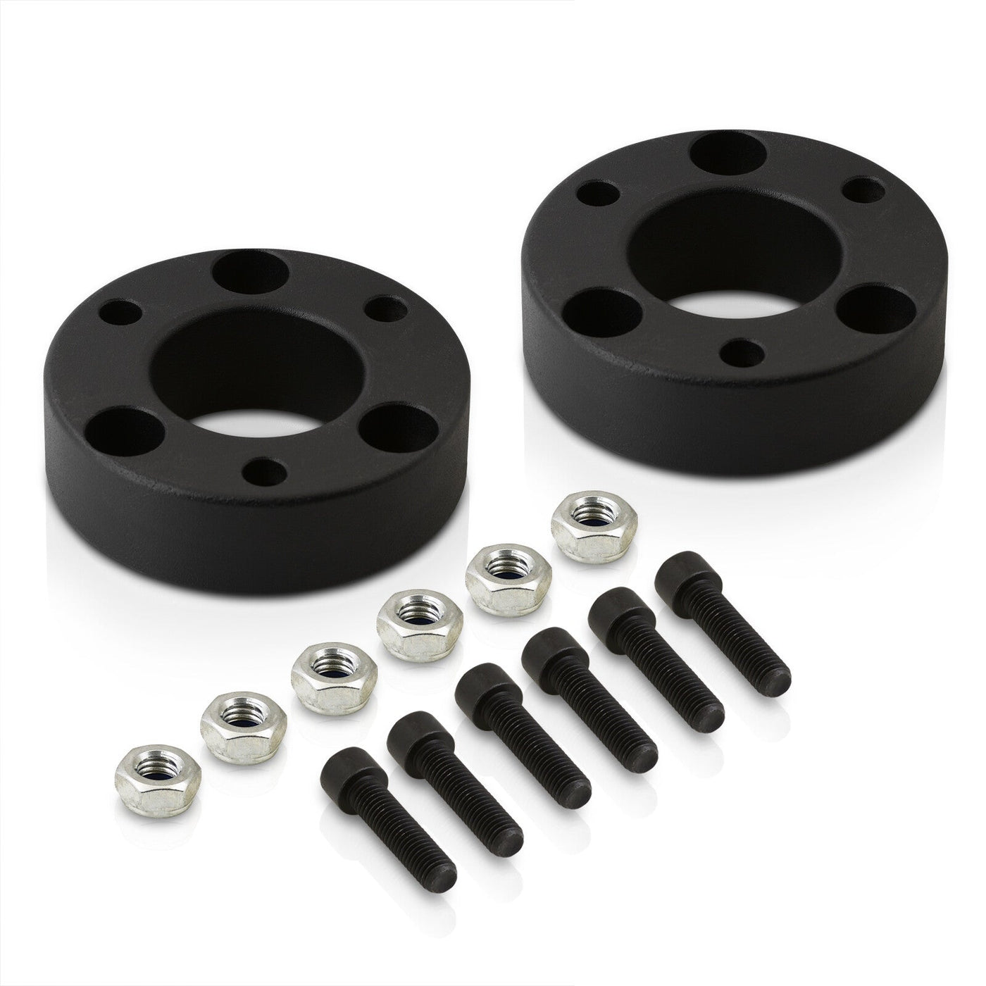 Dodge Ram 1500 2006-2022 4WD 2" Front Leveling Lift Kit Black (Excluding Mega Cab)