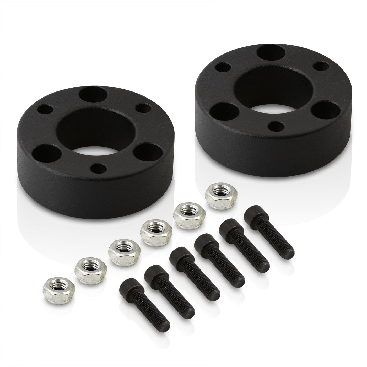 Dodge Ram 1500 2006-2022 4WD 2.5" Front Leveling Lift Kit Black (Excluding Mega Cab)