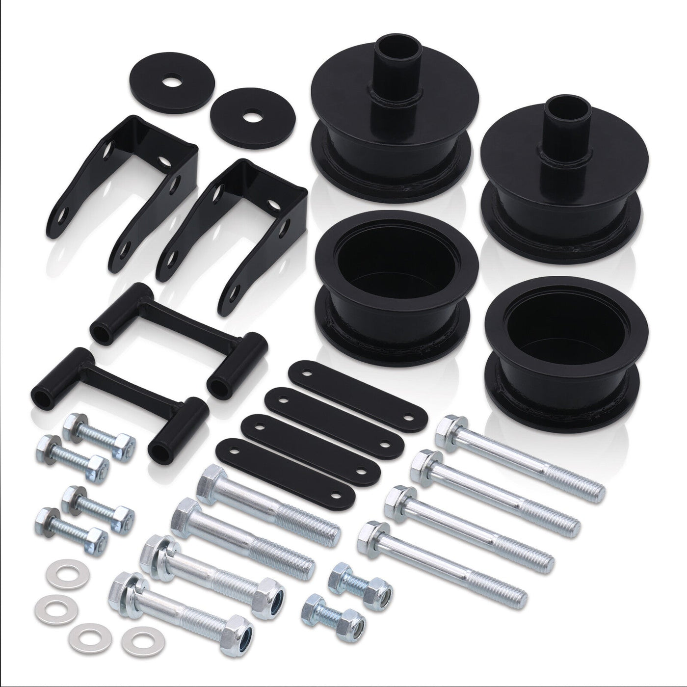 Jeep Wrangler JK 2007-2018 2.5" Front 2.5" Rear Leveling Lift Kit with Shock Extenders