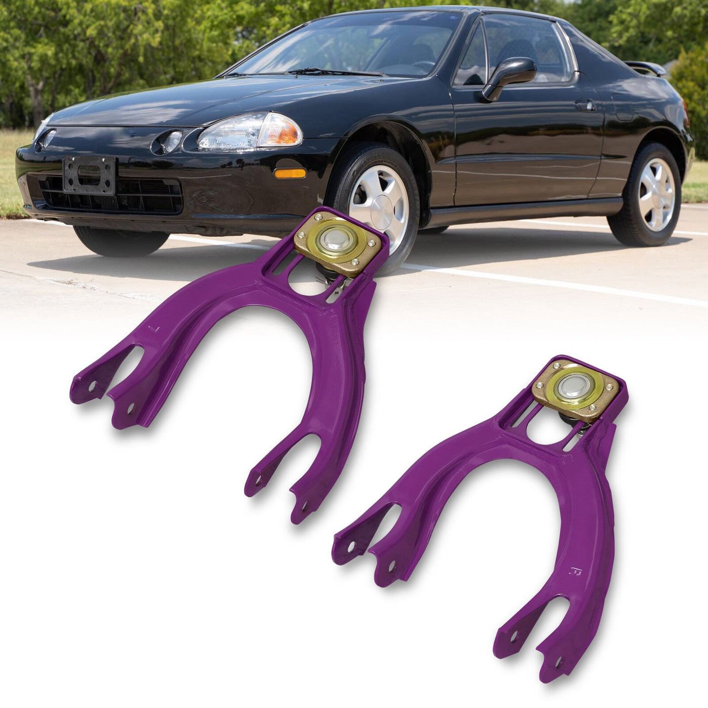 Acura Integra 1994-2001 / Honda Civic 1992-1995 / Del Sol 1993-1997 Front Upper Control Arms Camber Kit Purple