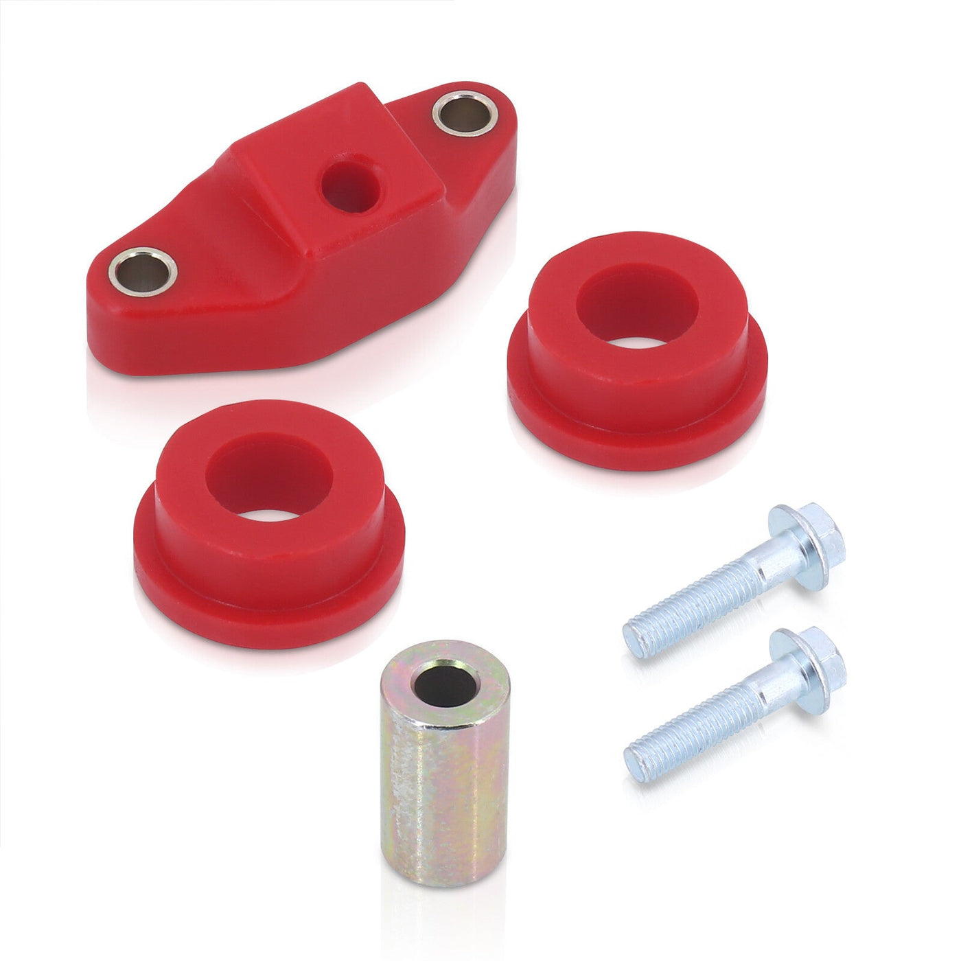 Subaru WRX STI 2004-2020 (6-Speed) Front & Rear Transmission Shifter Bushing Red