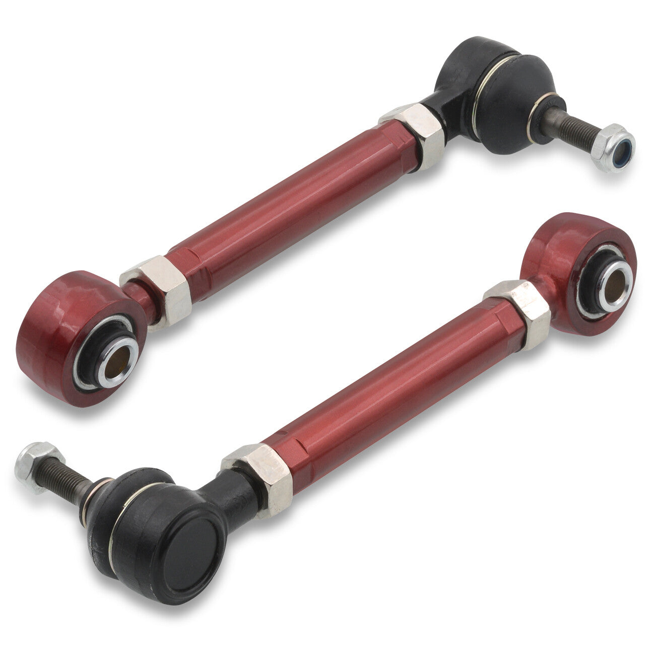 Scion FRS 2013-2016 / Toyota 86 2017-2020 / Subaru BRZ 2013-2020 / Impreza WRX 2008-2021 Rear Lower Adjustable Toe Control Arms Red