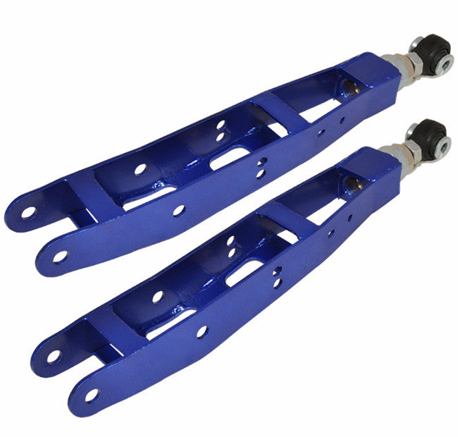 Scion FRS 2013-2016 / Toyota 86 2017-2020 / Subaru BRZ 2013-2020 / Impreza WRX 2008-2021 Rear Lower Adjustable Camber Kit Control Arms Blue