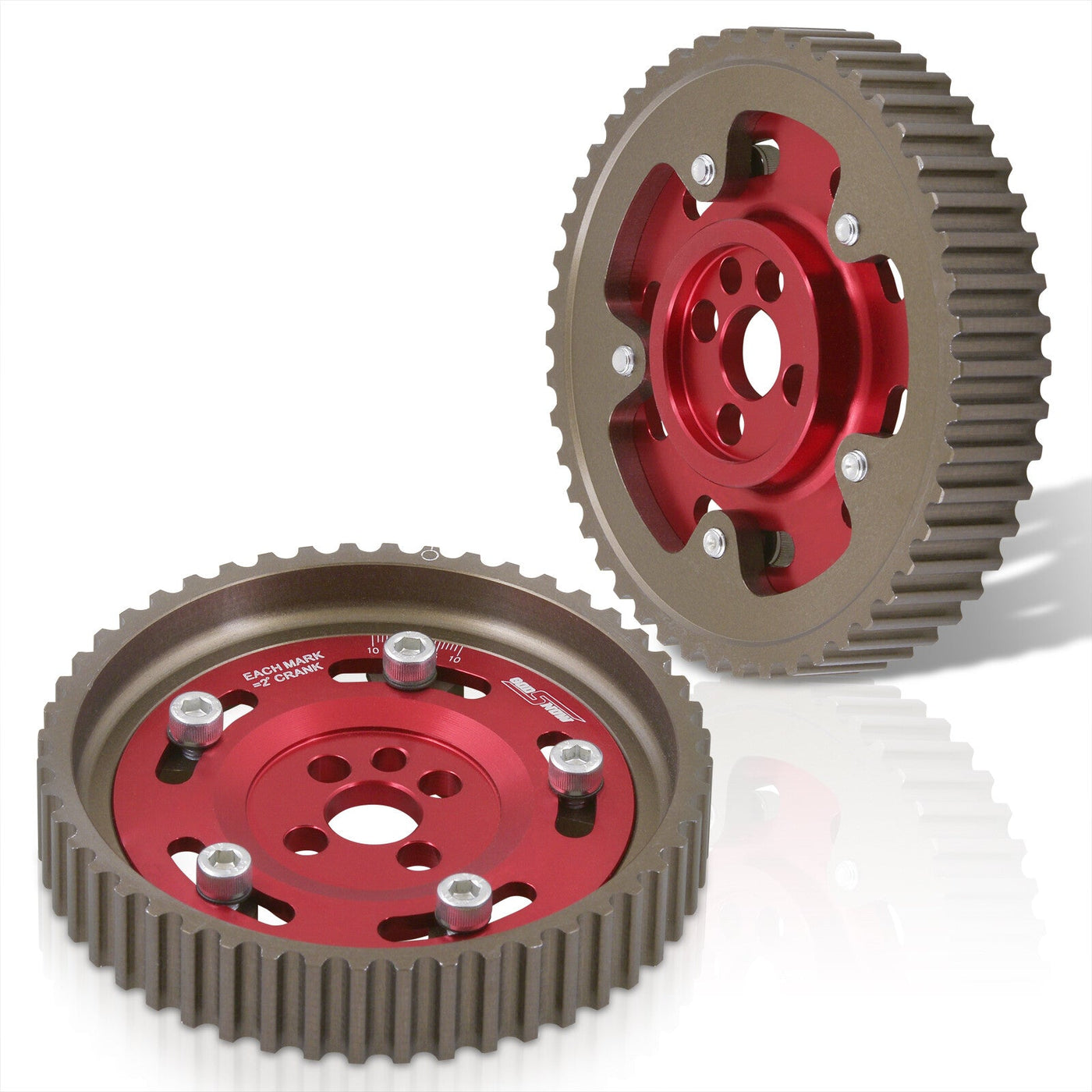 Nissan CA18DE Cam Gear Red