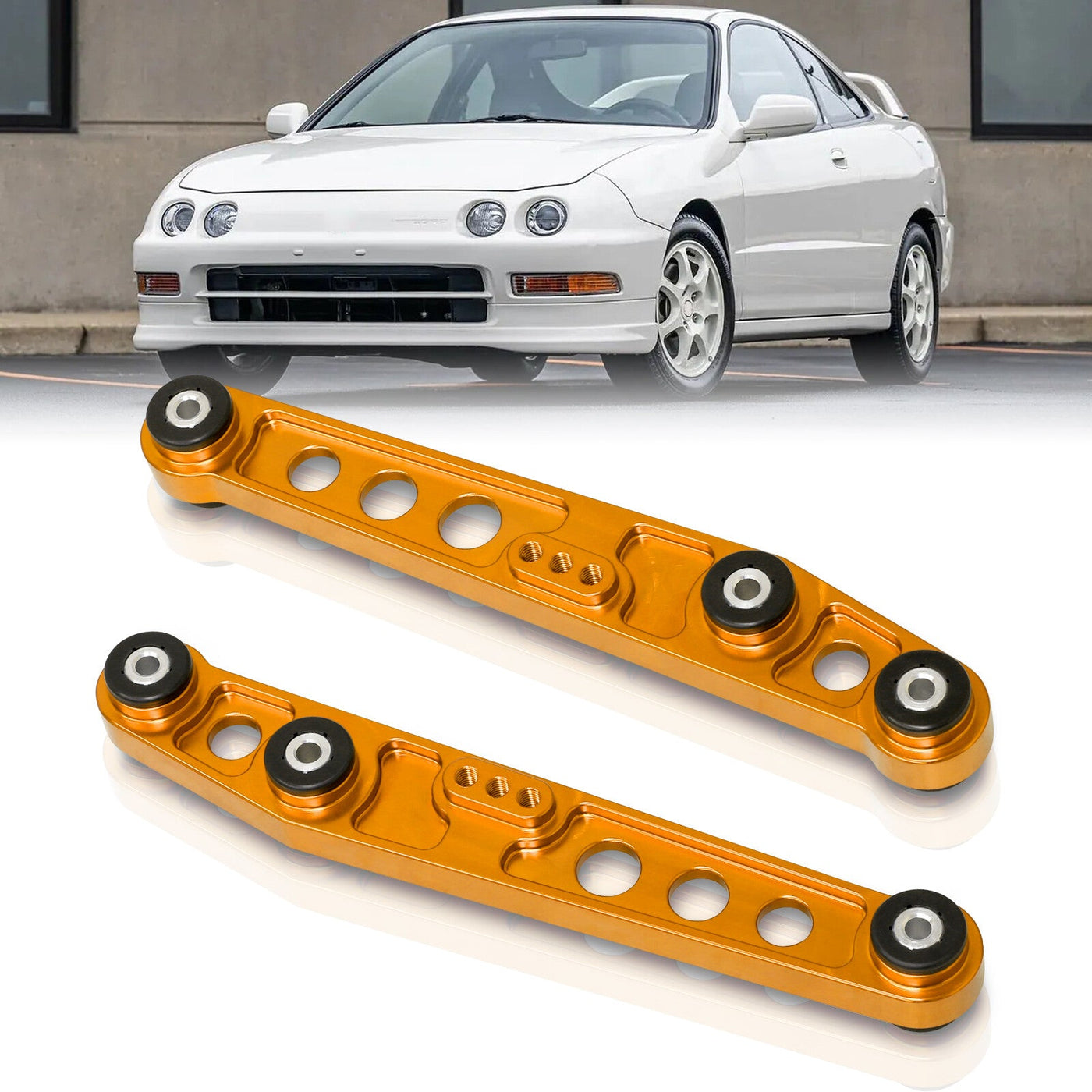 Acura Integra 1994-2001 / Honda Civic 1988-1995 / CRX 1988-1991 / Del Sol 1993-1997 Rear Lower Control Arms Gold