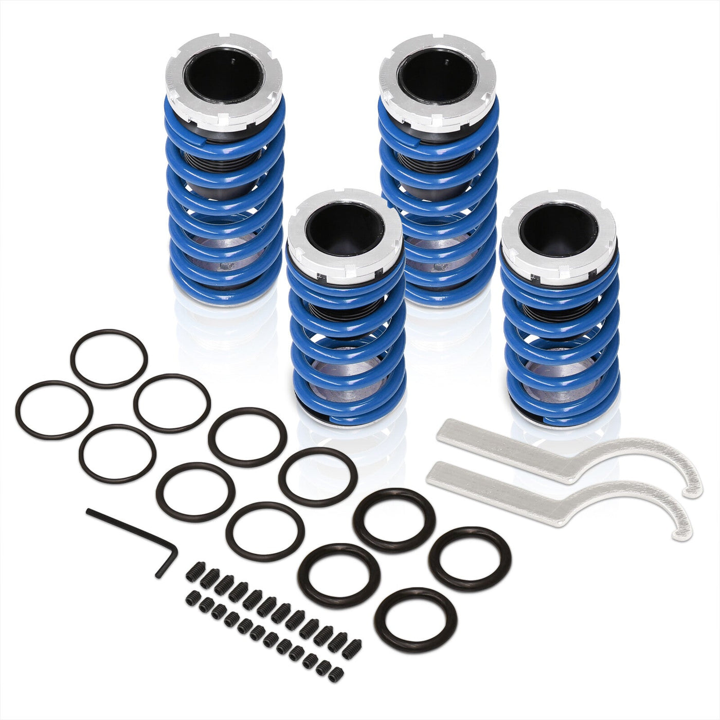 Nissan 240SX S13 1989-1994 Coilover Sleeves Kit Blue