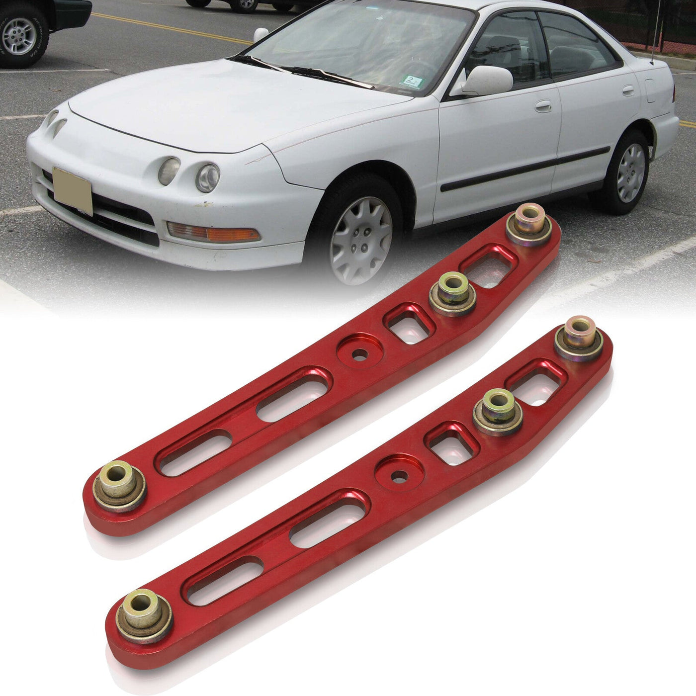 Acura Integra 1994-2001 / Honda Civic 1988-1995 / CRX 1988-1991 / Del Sol 1993-1997 Rear Lower Control Arms Red