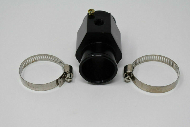 Water Hose Coolant Temperature Sensor Hose Adapter For Sensor 28mm Universal Blk