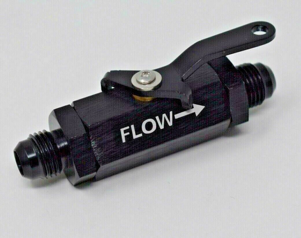 Billet AN8 Shut Off Valve Fuel Shut Cut Off Valve W/ Cable Lever For Fuel Oil US