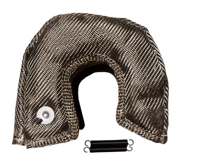 T3 Carbon Fiber Turbo Blanket Heat Shield Turbocharger Cover Wrap Titanium USA
