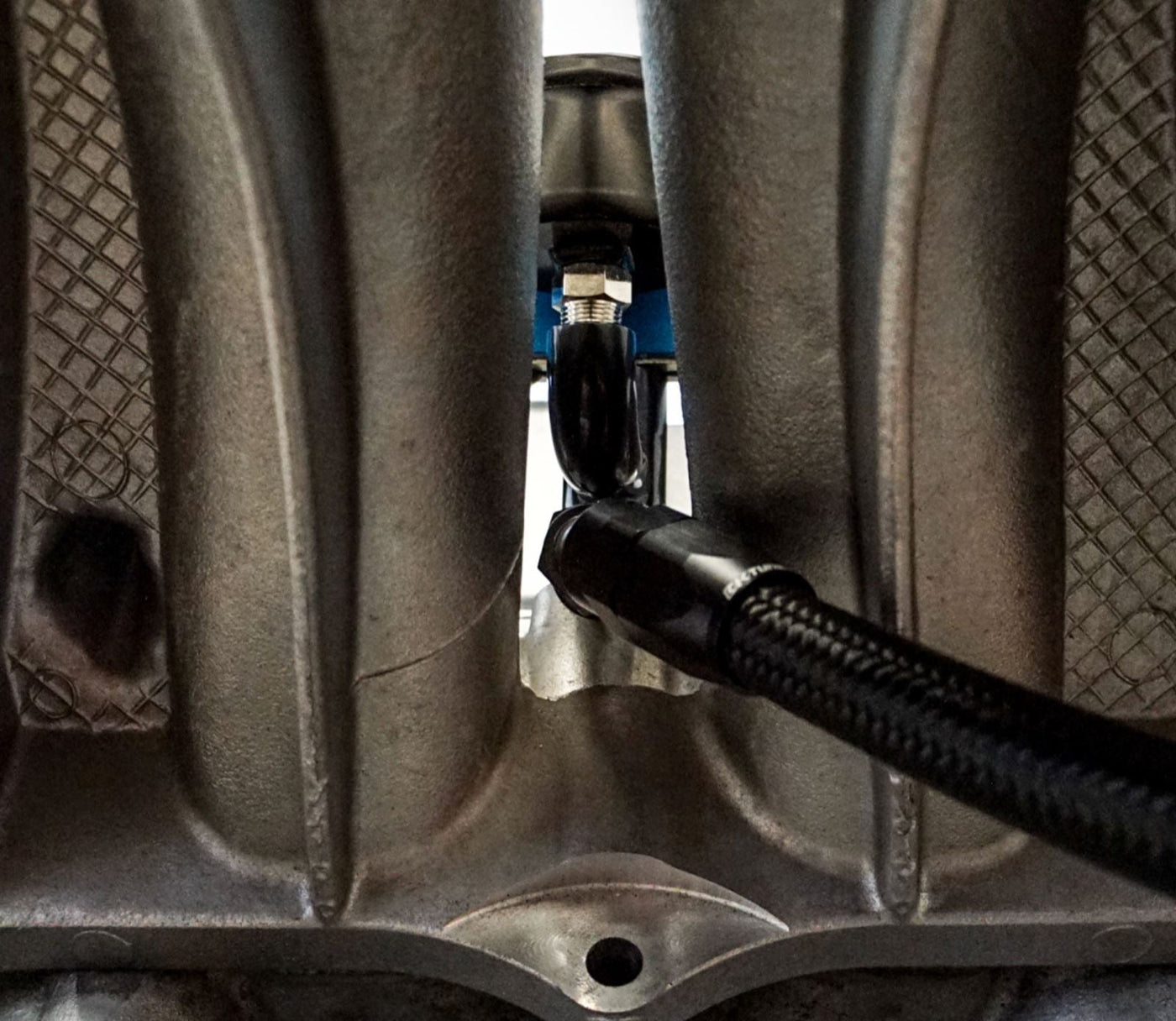 Center Mount Fuel Gauge & AN6 Fitting For K Tuned Fuel Rail K Series K20 K24 USA